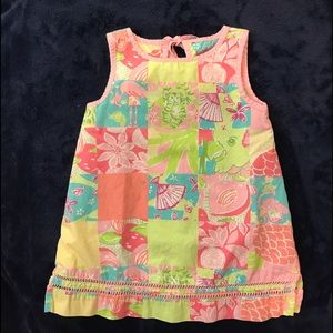 Lilly Pulitzer Toddler Sleeveless Shift Dress 2T